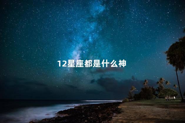 12星座都是什么神