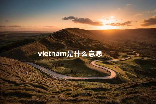 vietnam是什么意思