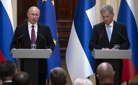 俄罗斯与芬兰通话，普京：芬兰抛弃军事中立政策将是一个错误
