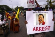 斯里兰卡局部封城 大批示威者要求政府下台